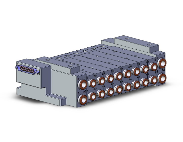 SMC VALVES SS5V3-10FD2-08B-N9