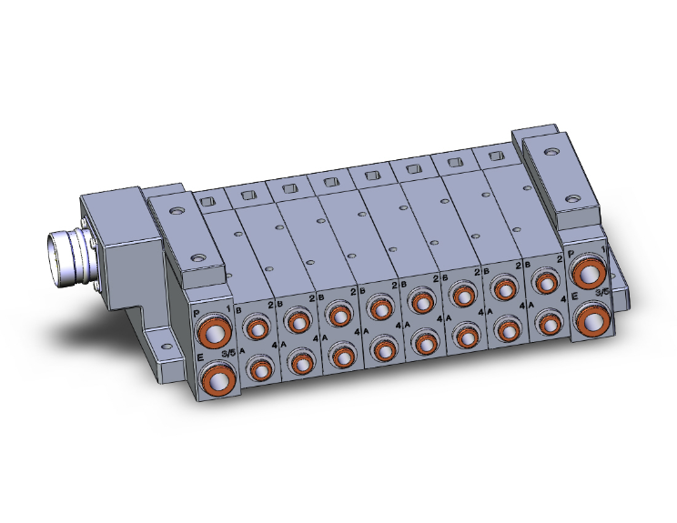 SMC VALVES SS5V3-W10CD-08B-N7