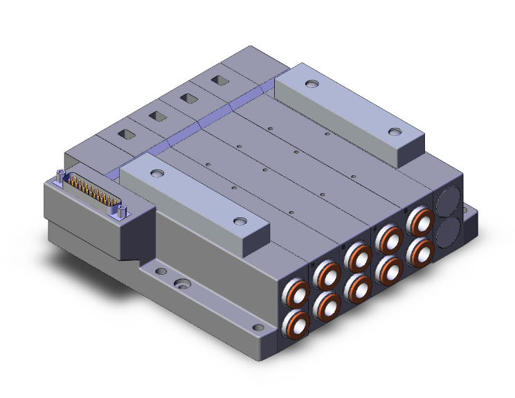 SMC VALVES SS5V4-10FD1-04D-N11