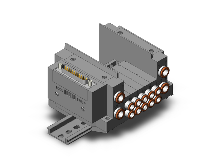 SMC VALVES SS5Y3-10F1-05B-N7D Valve Manifold | AN6NYY