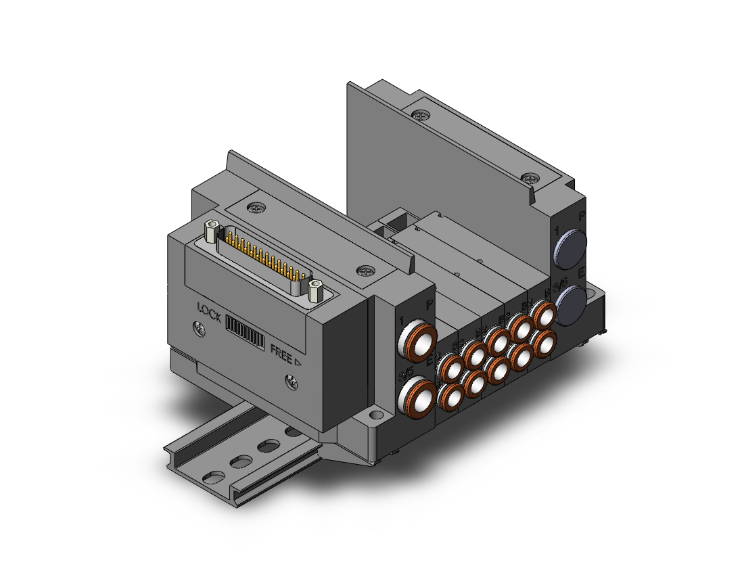 SMC VALVES SS5Y3-10F1-05D-C6D0 Valve Manifold | AN4AYZ