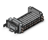 SMC VALVES SS5Y5-10S60-10B-N7