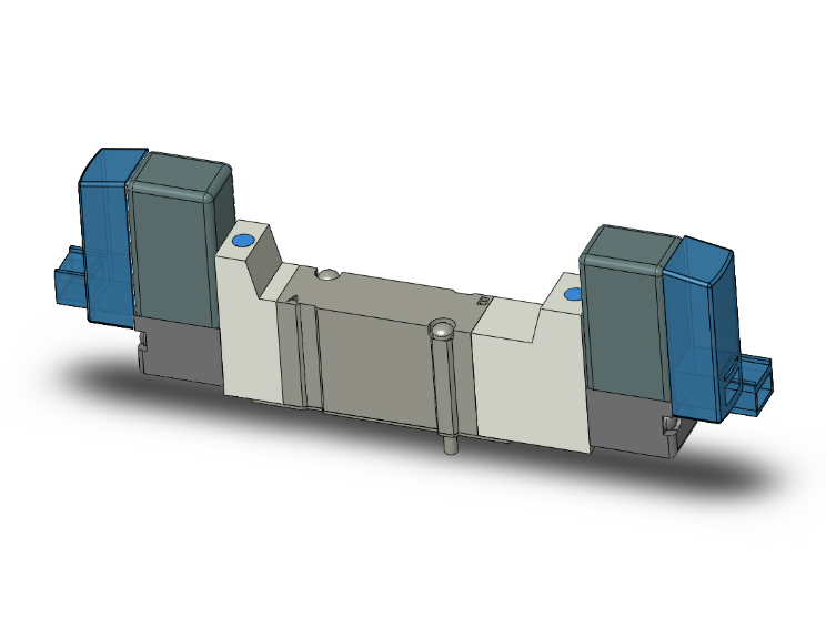 SMC VALVES SY3440-1LOZ Valve, 1/4 Base Mount Size | AM2AAJ