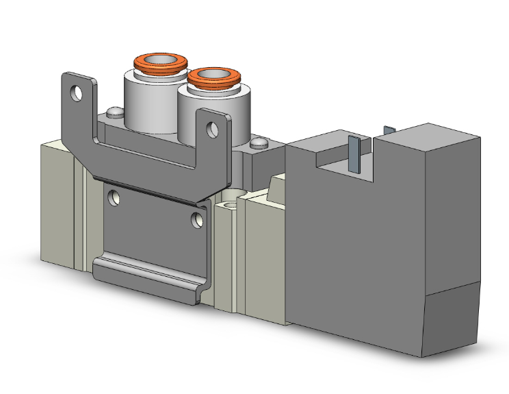 SMC VALVES SY5120-5YO-N7T-F2 Valve, 1/8 Port Size | AP2ZAE