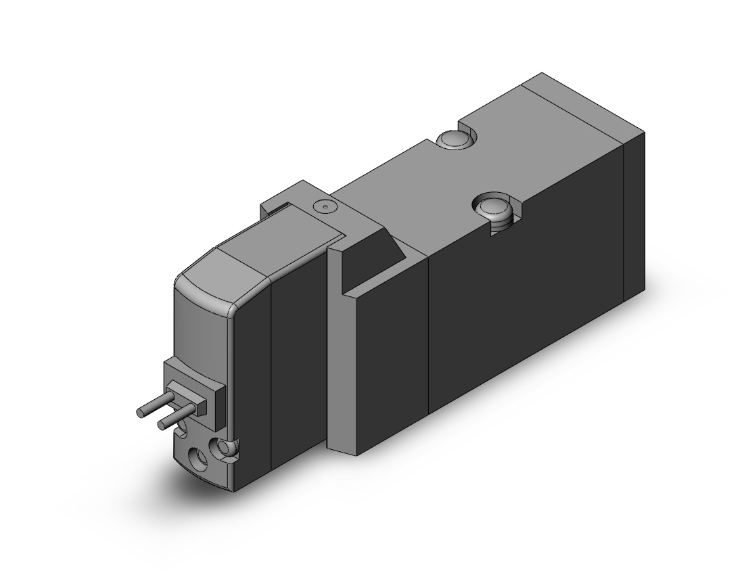 SMC VALVES VF3140-5G1 Valve, 4/5 Port Size | AN2DJJ