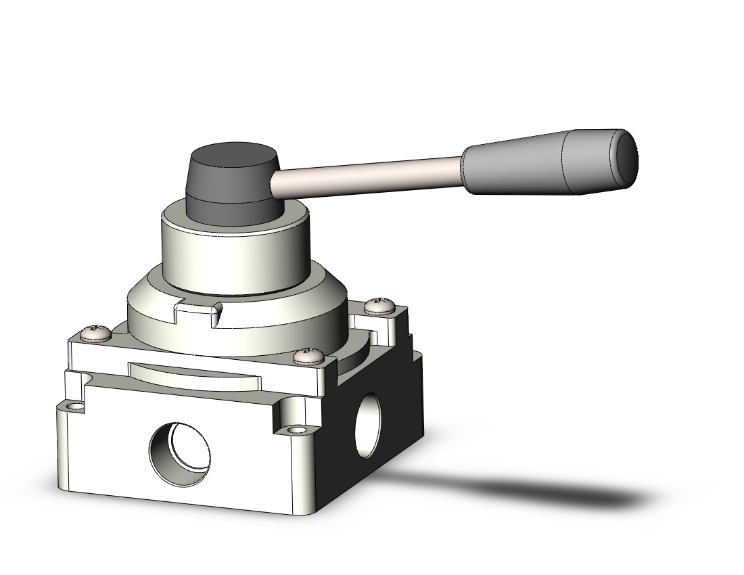 SMC VALVES VH400-N04-L Hand Valve, 1/2 Port Size | AM8QVK