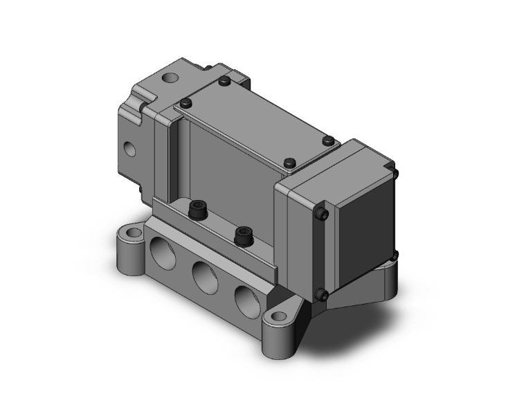 SMC VALVES VPA4150-04-N Valve, Air Pilot, 4/5 Port Size | AM9RZF