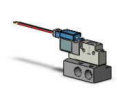 SMC VALVES VQZ115-6L1-01T Valve, 3 Port Size | AM8UHX