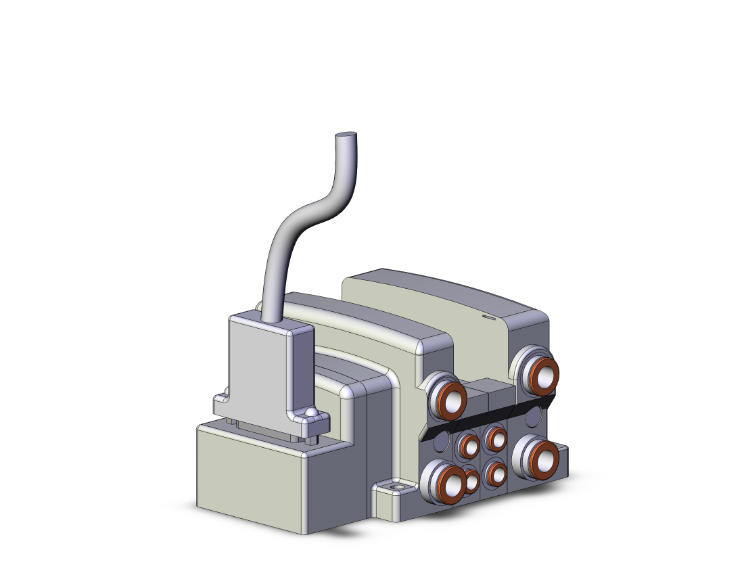 SMC VALVES VV5QC21-02N7FD3