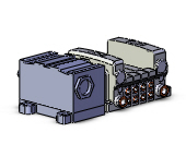 SMC VALVES VV5QC21-04C6TD0-S