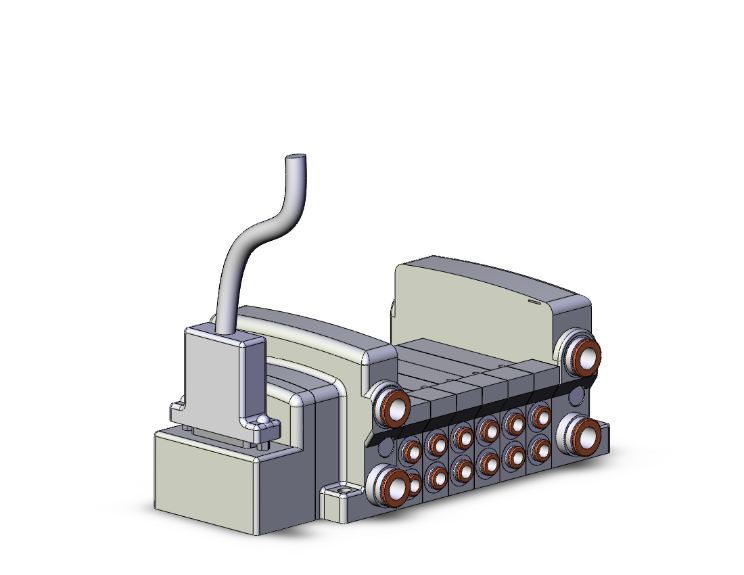 SMC VALVES VV5QC21-06C6FD3