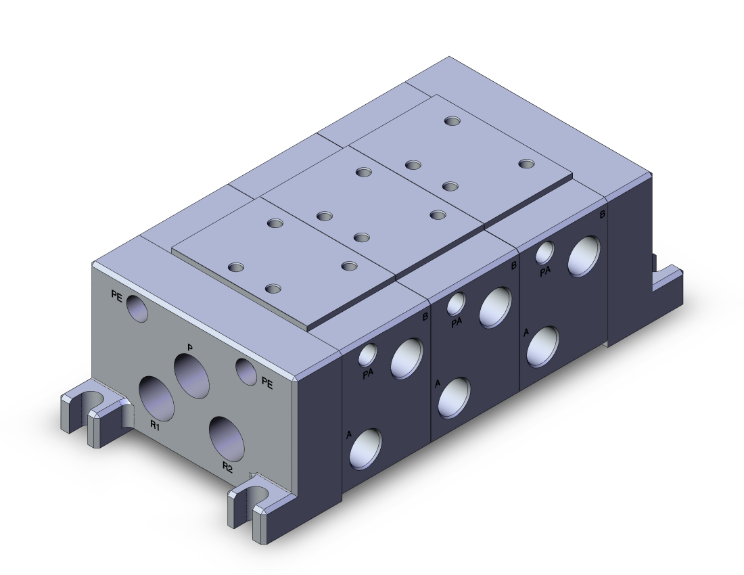 SMC VALVES VV713-03R-03D