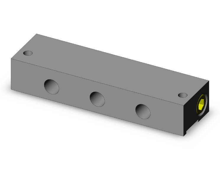 SMC VALVES VVX214B03A Valve Manifold, 1/4 Base Mount Size | AN9ZCT