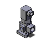 SMC VALVES VXA3234M-02N-B Valve, Air Pilot, 3 Way | AL4CYM