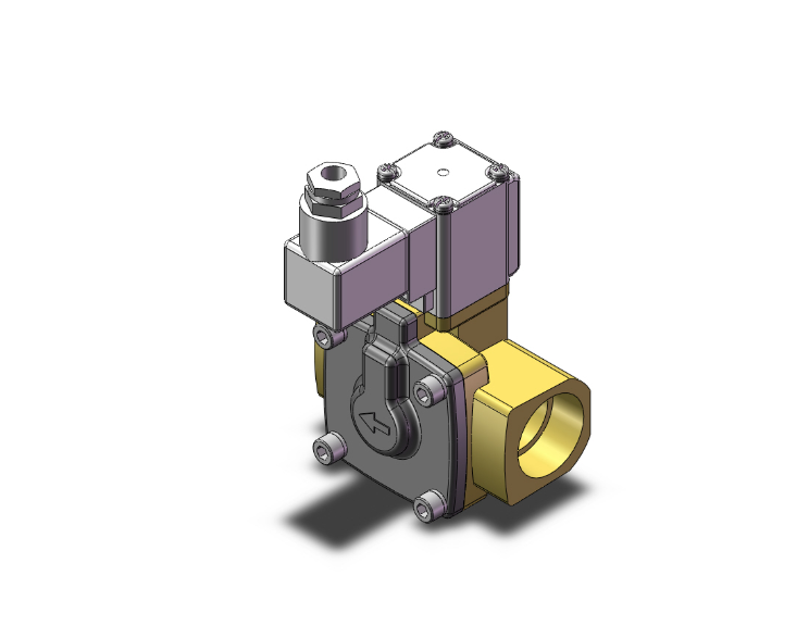 SMC VALVES VXD260NZ2A Valve, 2 Way | AN8PKR