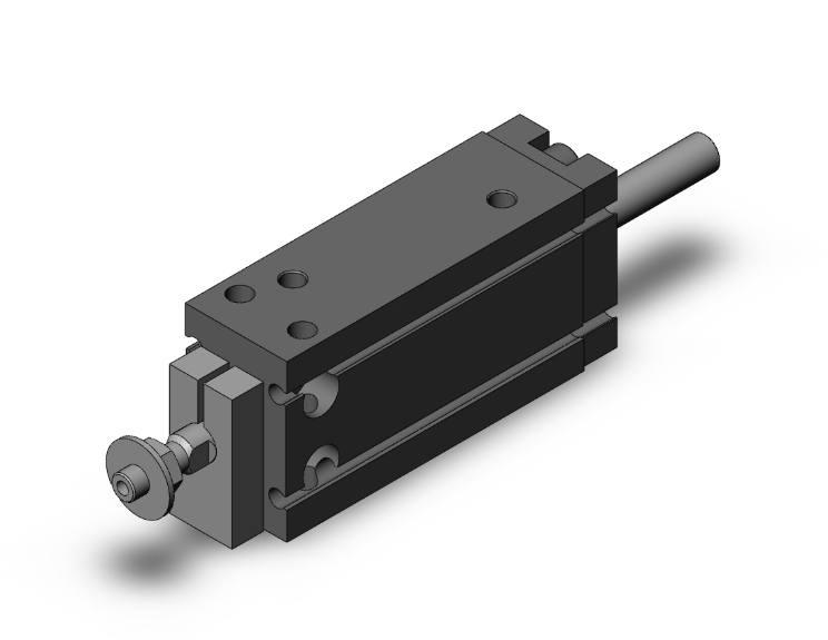 SMC VALVES ZCDUKQ20-30D Compact Cylinder, 20 mm Size, Double Acting Auto Switcher | AM2NAZ