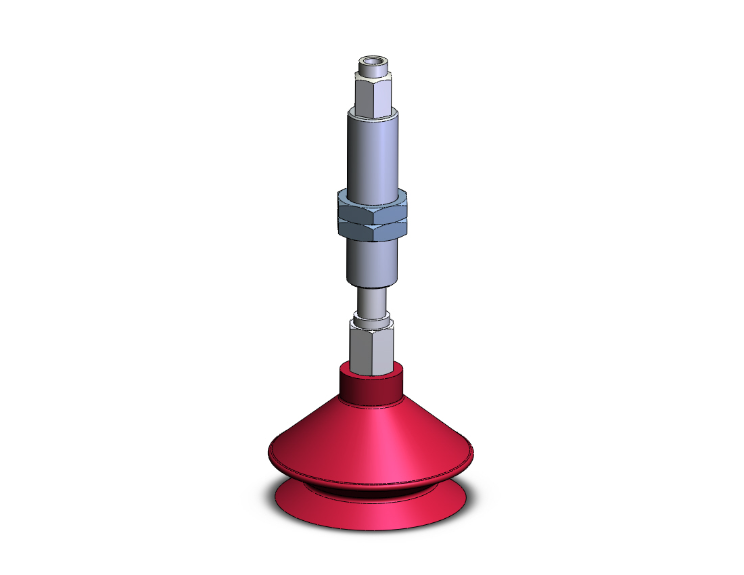 SMC VALVES ZPT50BSJ10-B5-A14 Vacuum Pad, Pad Size 32-50 | AM9RLV