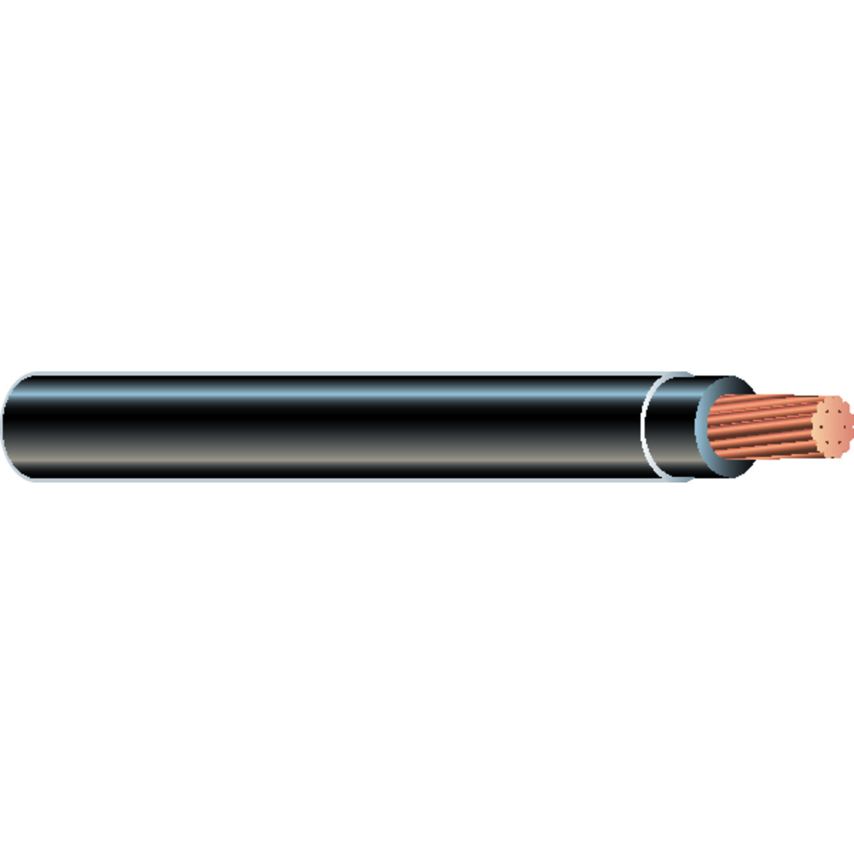 SOUTHWIRE COMPANY 32099401 Copper Wire, 750 Kcmil, 600 V, Black | CG6EPW