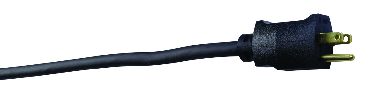Outdoor Extension Cord, 50 Feet, Black