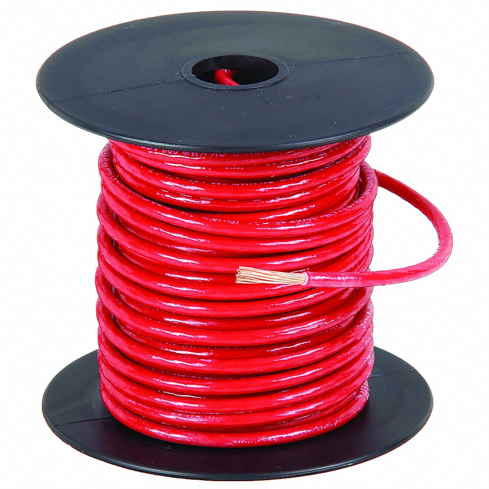 SOUTHWIRE COMPANY 22975737 Building Wire, 10 AWG Wire Size, 1 Conductors, 100 ft Length, Stranded, Nylon, PVC | CP2DZW 4WZH3