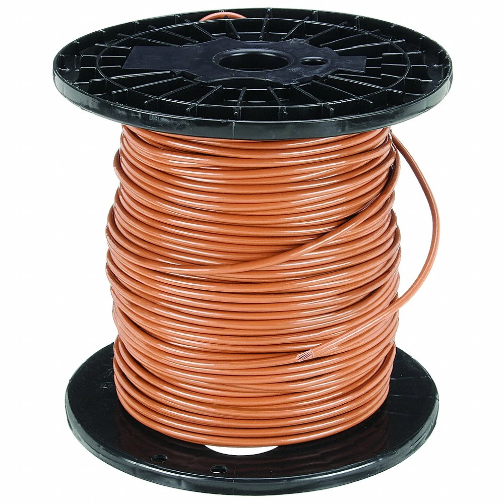 SOUTHWIRE COMPANY 26069501 Building Wire, 6 AWG Wire Size, 1 Conductors, Brown, 500 ft Length, Stranded, Nylon, PVC | CP2EJK 4WZN4