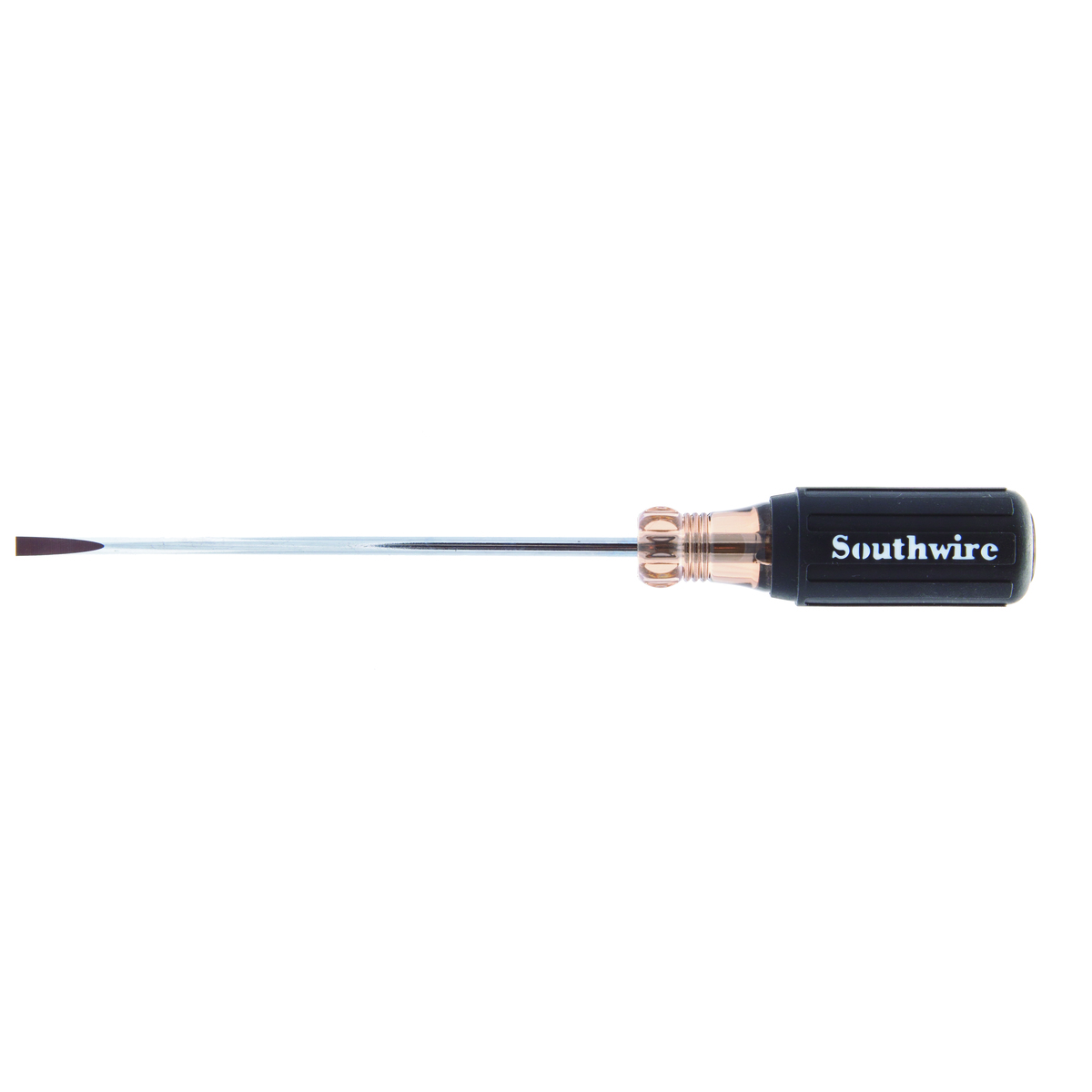SOUTHWIRE COMPANY 58285040 Cabinet Tip Screwdriver, With 6 Inch Round Shank, 3/16 Inch Size | CG6KPR SD3/16C6