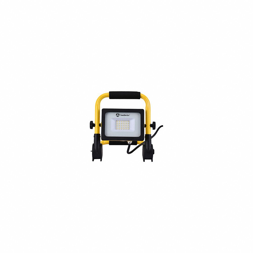 SOUTHWIRE COMPANY CSW3X1 Ratcheting Work Light, 3000 Lm Max Brightness, Led, 1 Brightness Levels, 1 Lamp Heads | CU3CWV 787MC9