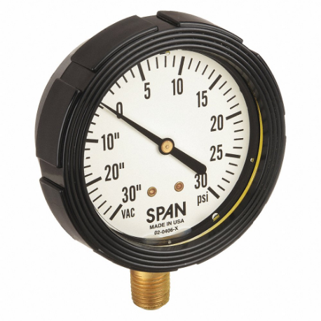 SPAN LFS-210-30Hg/30PSI-G-KEMX