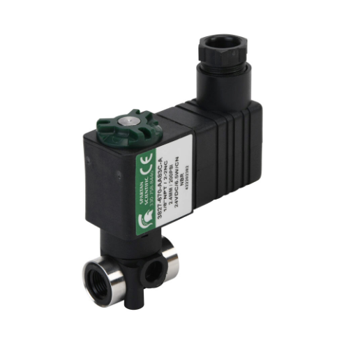 SPARTAN SCIENTIFIC 3827-670-AA83C-A Solenoid Valve, 2-Way, 2-Position, N.C., Glass-Filled Nylon Body | CV6XPR