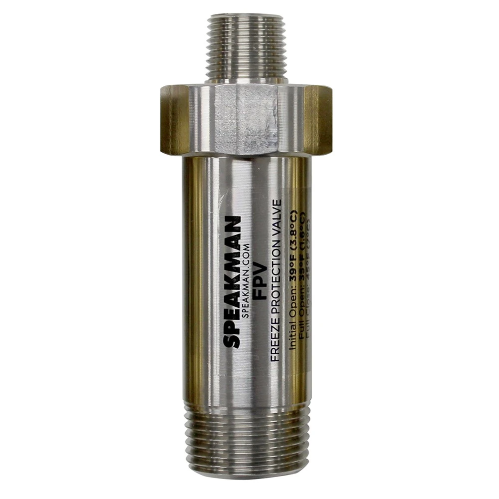 SPEAKMAN FPV-SS Freeze Protection Valve, Stainless Steel | DZ2KHR