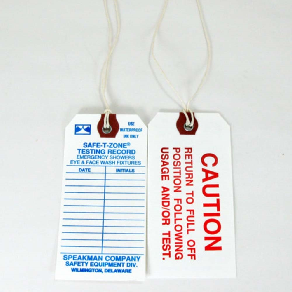 SPEAKMAN Repair and Inspection Tags