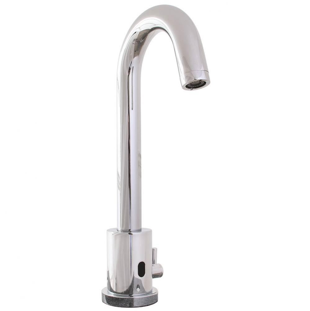 SPEAKMAN SF-9202 Gooseneck Faucet, AC Powered Sensor, With Mixer | CE2AYU