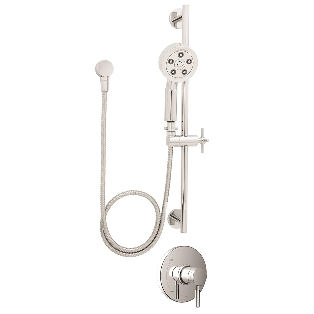 SPEAKMAN SLV-1040-E175 Trim And Shower Package, No Valve, Polished Chrome Finish, 1.75 Gpm | DZ2KKG