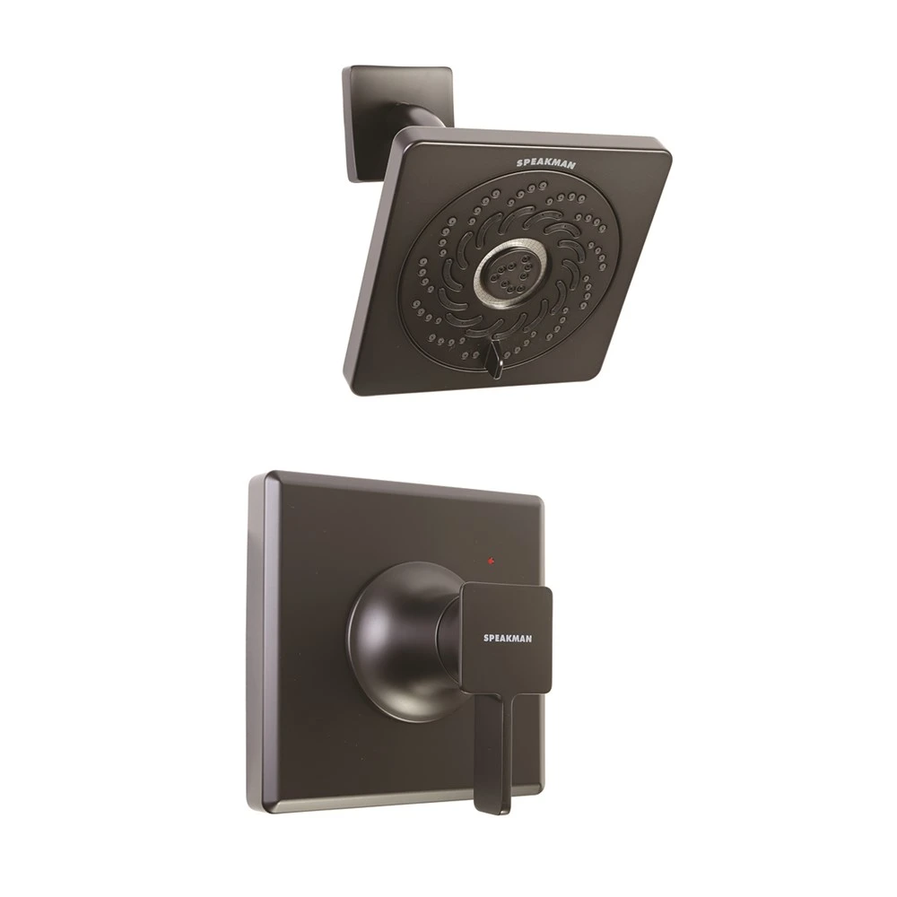 SPEAKMAN SLV-1310-UNI-E2-MB Universal Shower Combination, Matte Black Finish, 2.0 Gpm | DZ2KLE