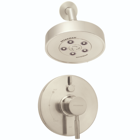 SPEAKMAN SM-1410-P-BN Shower System, With Diverter Valve | CE2AHZ