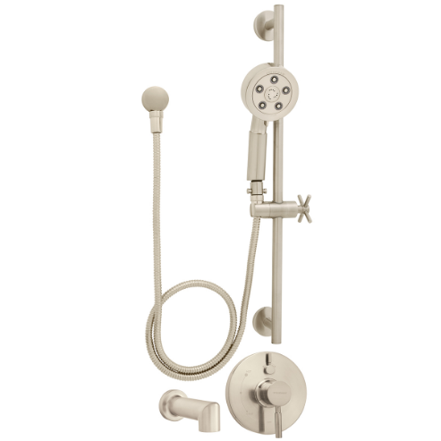 SPEAKMAN SM-1450-P-BN Hand Shower And Tub Combination, With Diverter Valve | CE2AJD