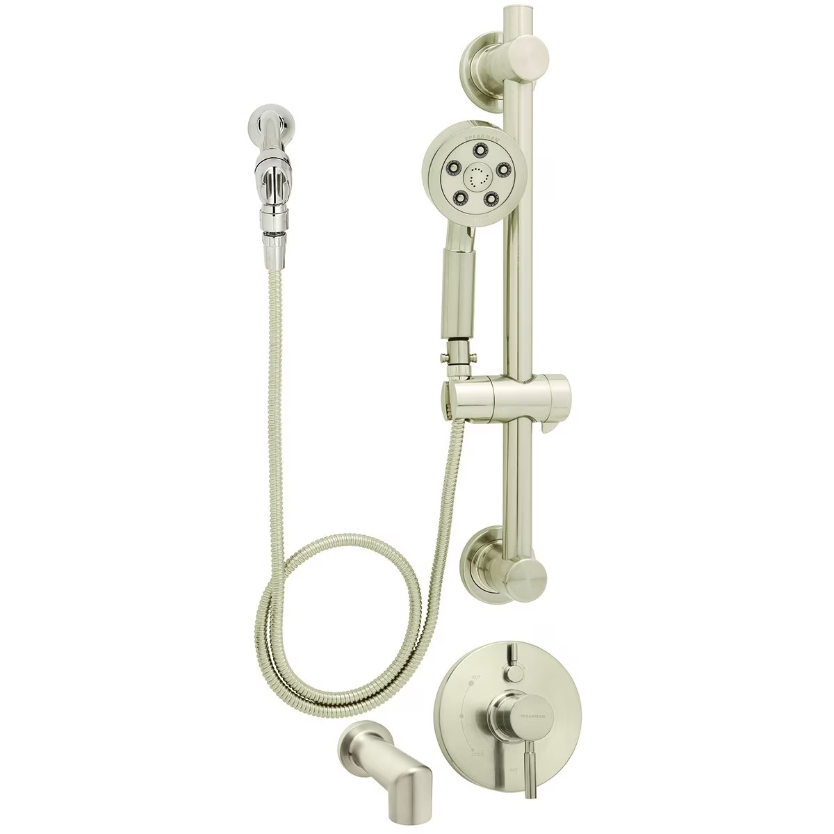 SPEAKMAN SLV-1490-ADA-BN Diverter Trim, Handicap Shower and Tub System | CE2AGE