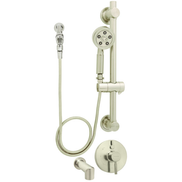 SPEAKMAN SM-1490-ADA-PBN Hand Shower And Tub Combination, With Diverter Valve | CE2AJF