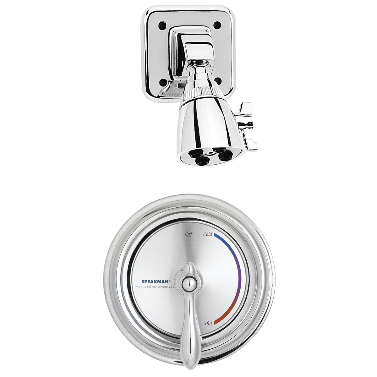 SPEAKMAN SM-3020-IS Pressure Balance Valve, With Shower Head | CE2BBE