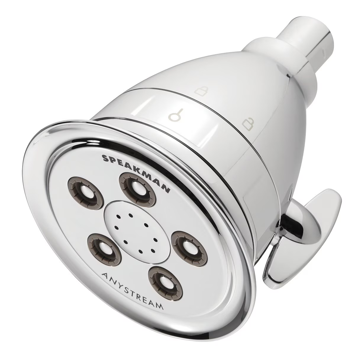 SPEAKMAN SR-2005-HBF-E2 Anystream Filtered 3-Spray Polished Chrome Low Flow Shower Head 2.0 GPM | CY8JNB