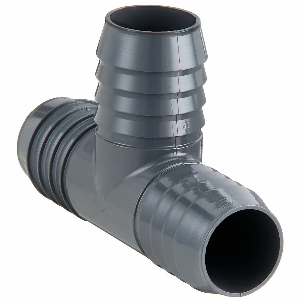 SPEARS VALVES 1401-012 Insert Tee, 1-1/4 Inch Size, PVC | AC8XDJ 3ELE1