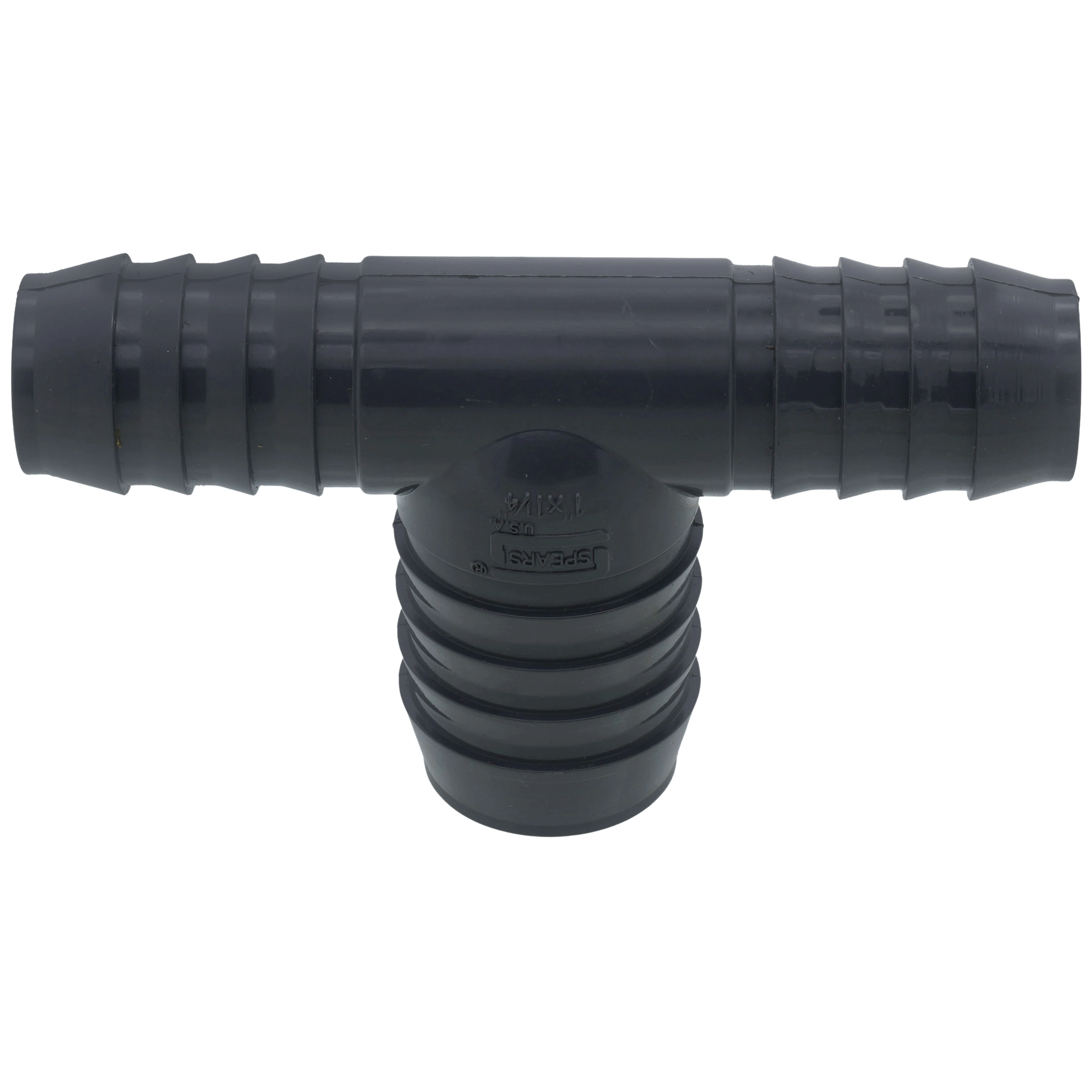 SPEARS VALVES 1401-132 Reducer Tee, Insert x Insert x Insert,1 x 1-1/4 Inch Size, PVC | BU7KBQ