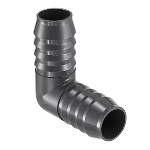 SPEARS VALVES 1406-005BC Insert Elbow, 90 Deg., Insert x Insert, 1/2 Size, PVC | BU7PKU
