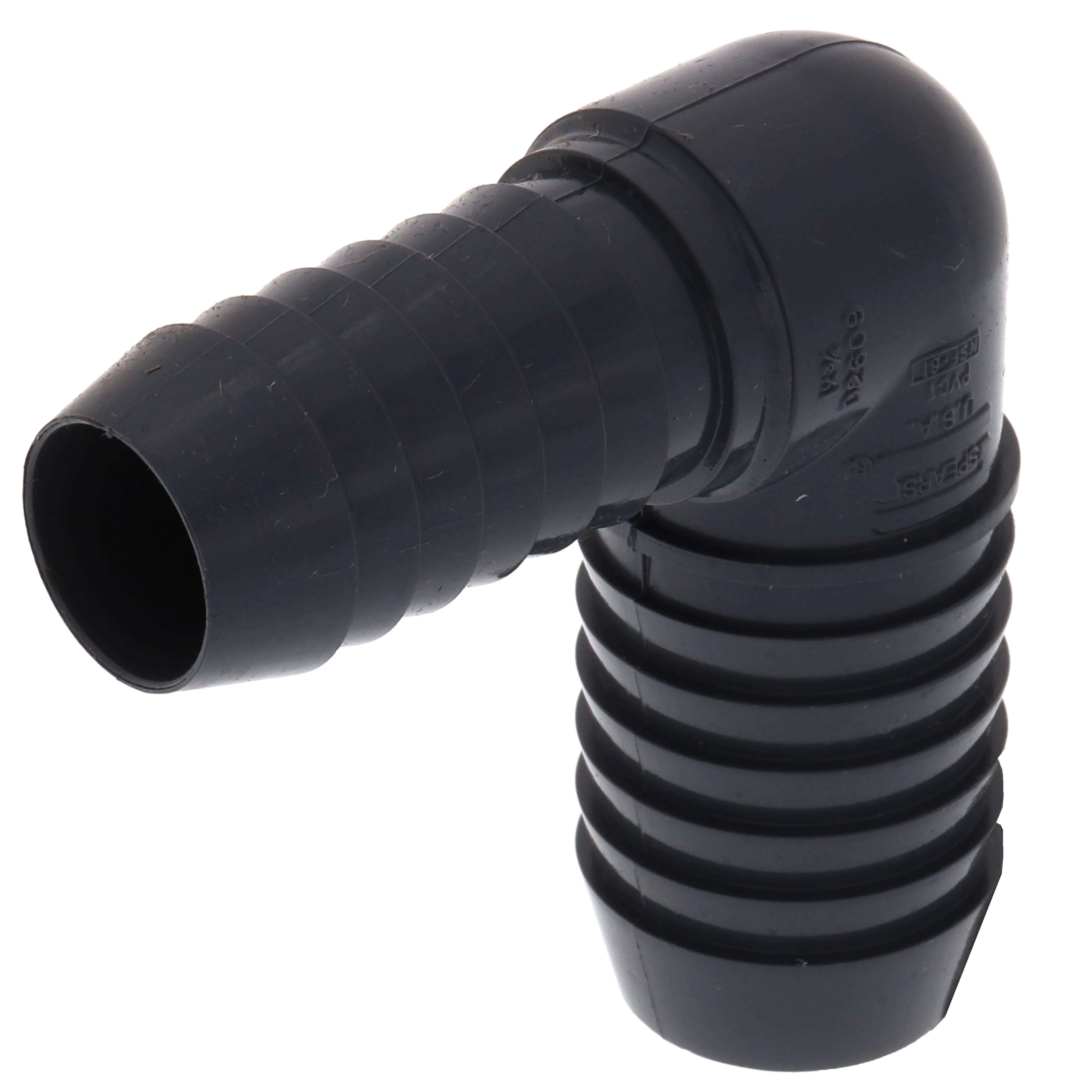 SPEARS VALVES 1406-131 Reducer Elbow, 90 Deg., Insert x Insert, 1 x 3/4 Size, PVC | BU7KVM