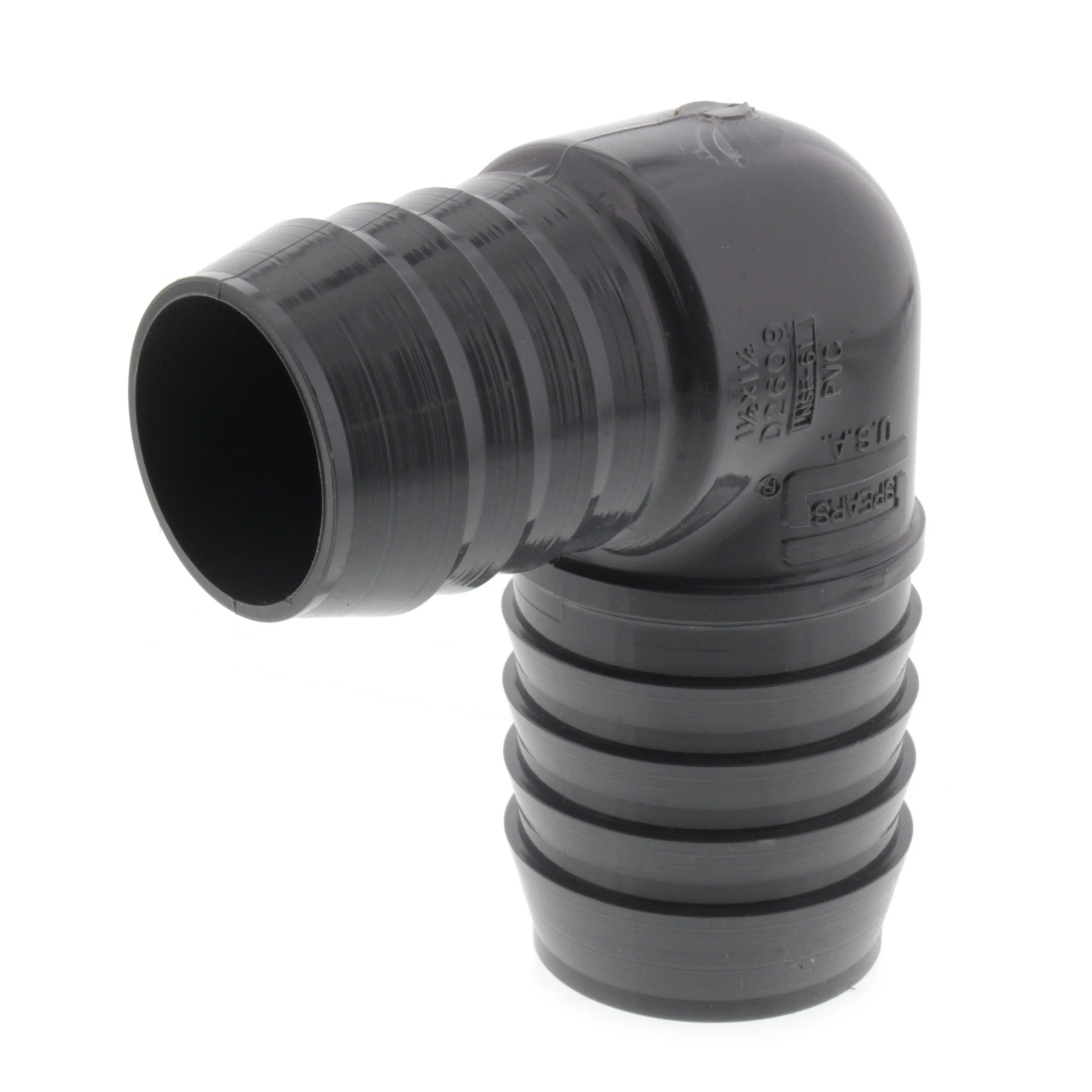 SPEARS VALVES 1406-212 Reducer Elbow, 90 Deg., Insert x Insert, 1-1/2 x 1-1/4 Size, PVC | BU6BWH