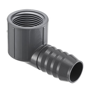 SPEARS VALVES 1407-007BC Insert Elbow, 90 Deg., Insert x FPT, 3/4 Size, PVC | BU7PLC