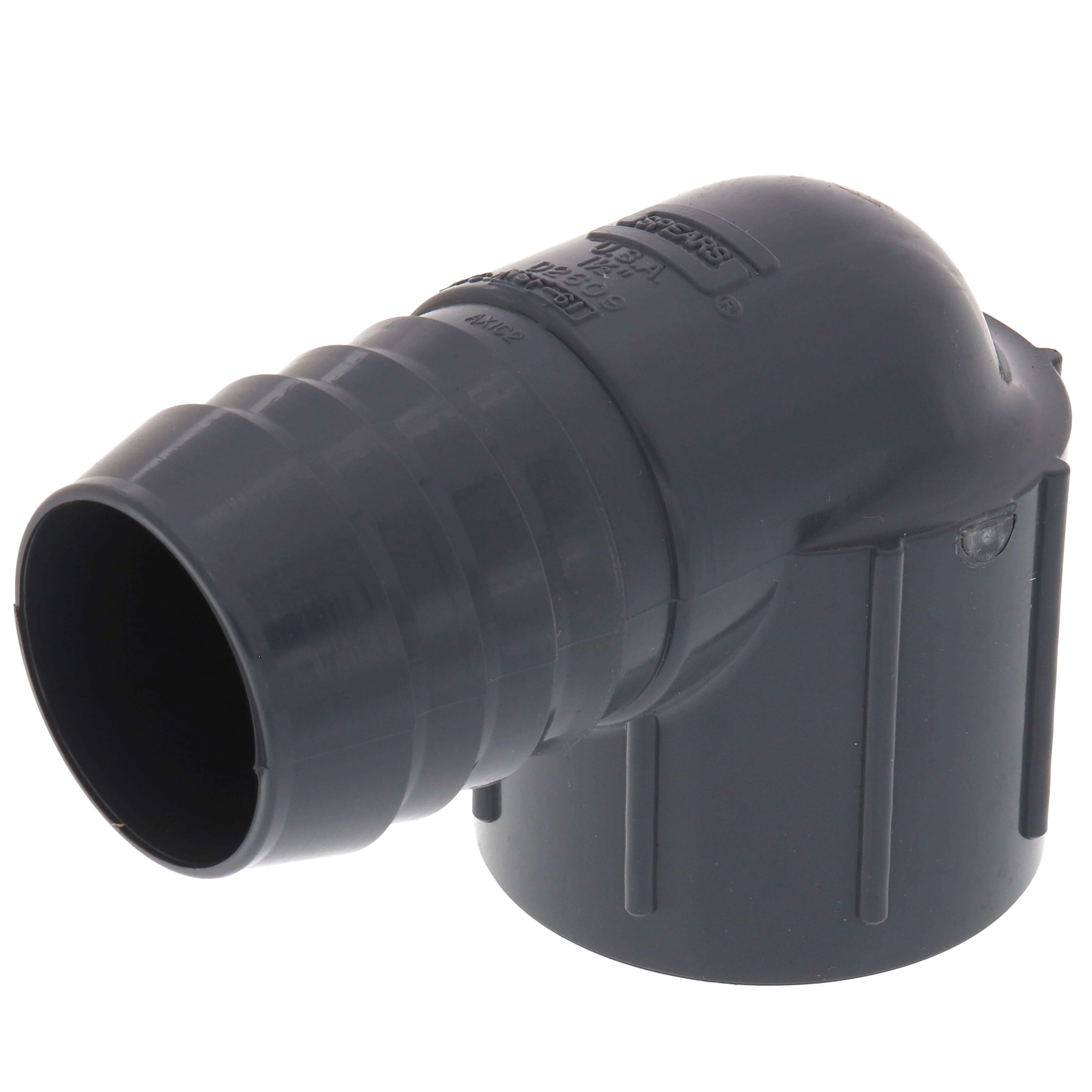 SPEARS VALVES 1407-015 Insert Elbow, 90 Deg., Insert x FPT, 1-1/2 Size, PVC | BU7JRG