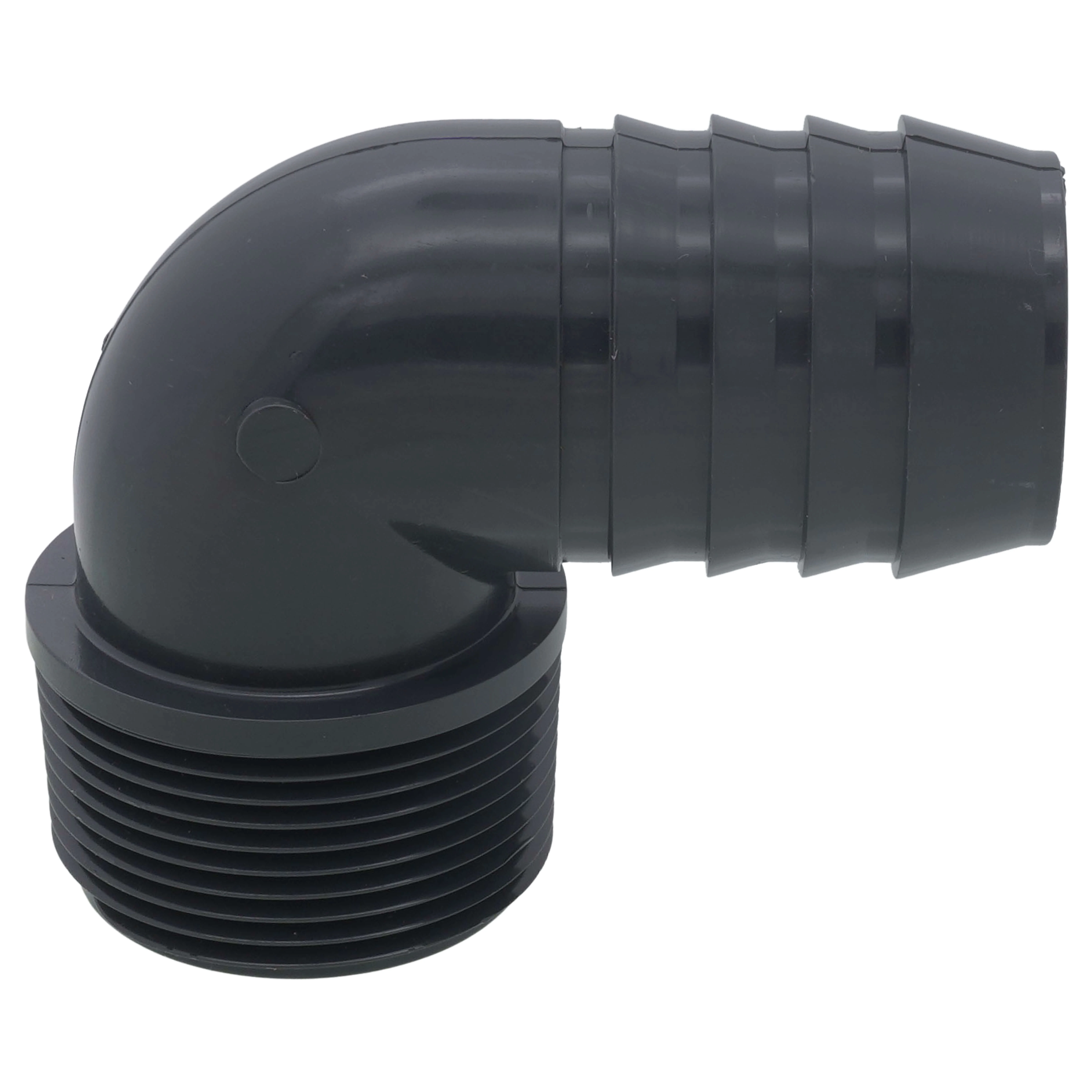 SPEARS VALVES 1413-012 Insert Elbow, 90 Deg., Insert x MPT, 1-1/4 Size, PVC | BU7JLE