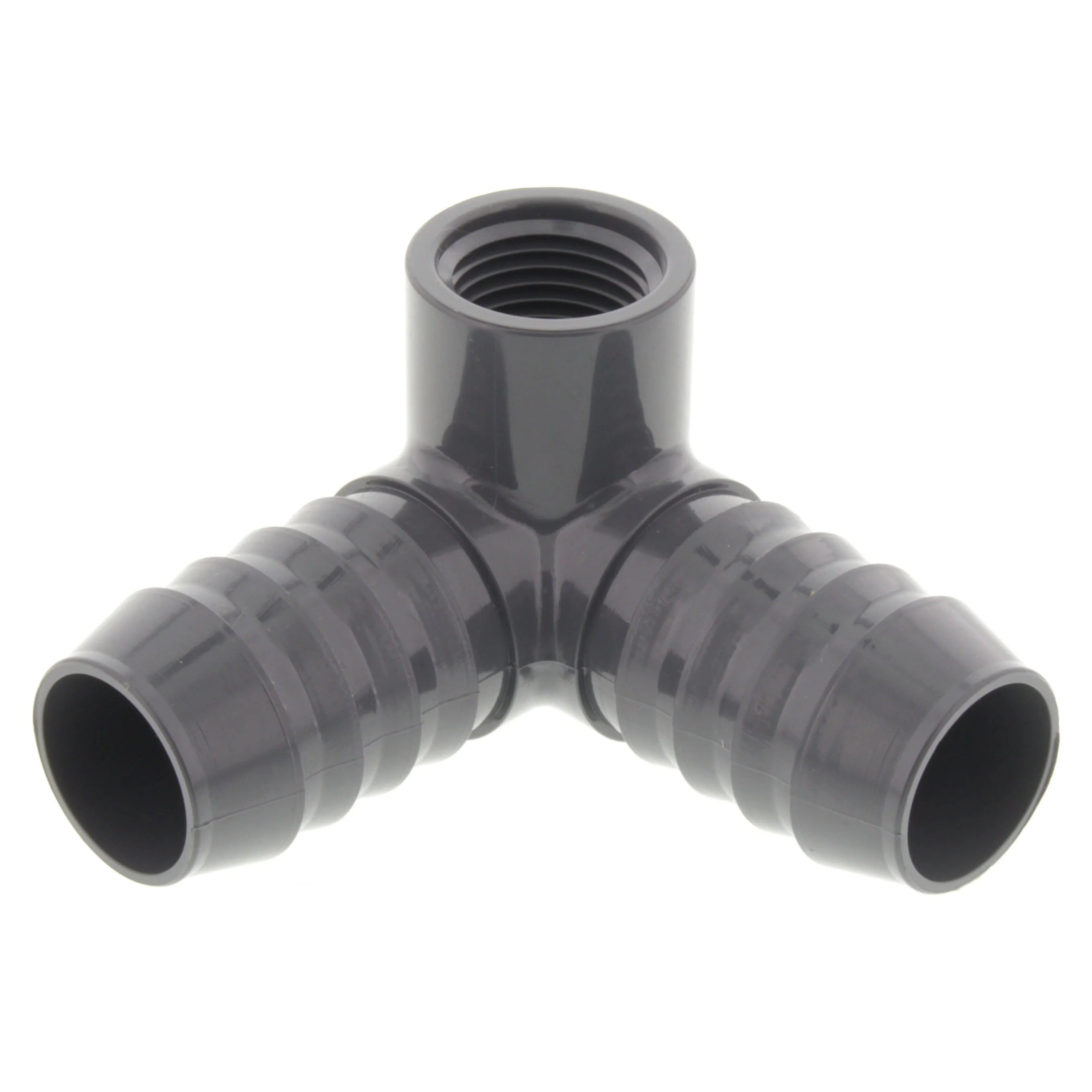 SPEARS VALVES 1414-130 Reducer Elbow, 90 Deg., Side Outlet, Insert x FPT, 1 x 1 x 1/2 Size, PVC | BU7JWC