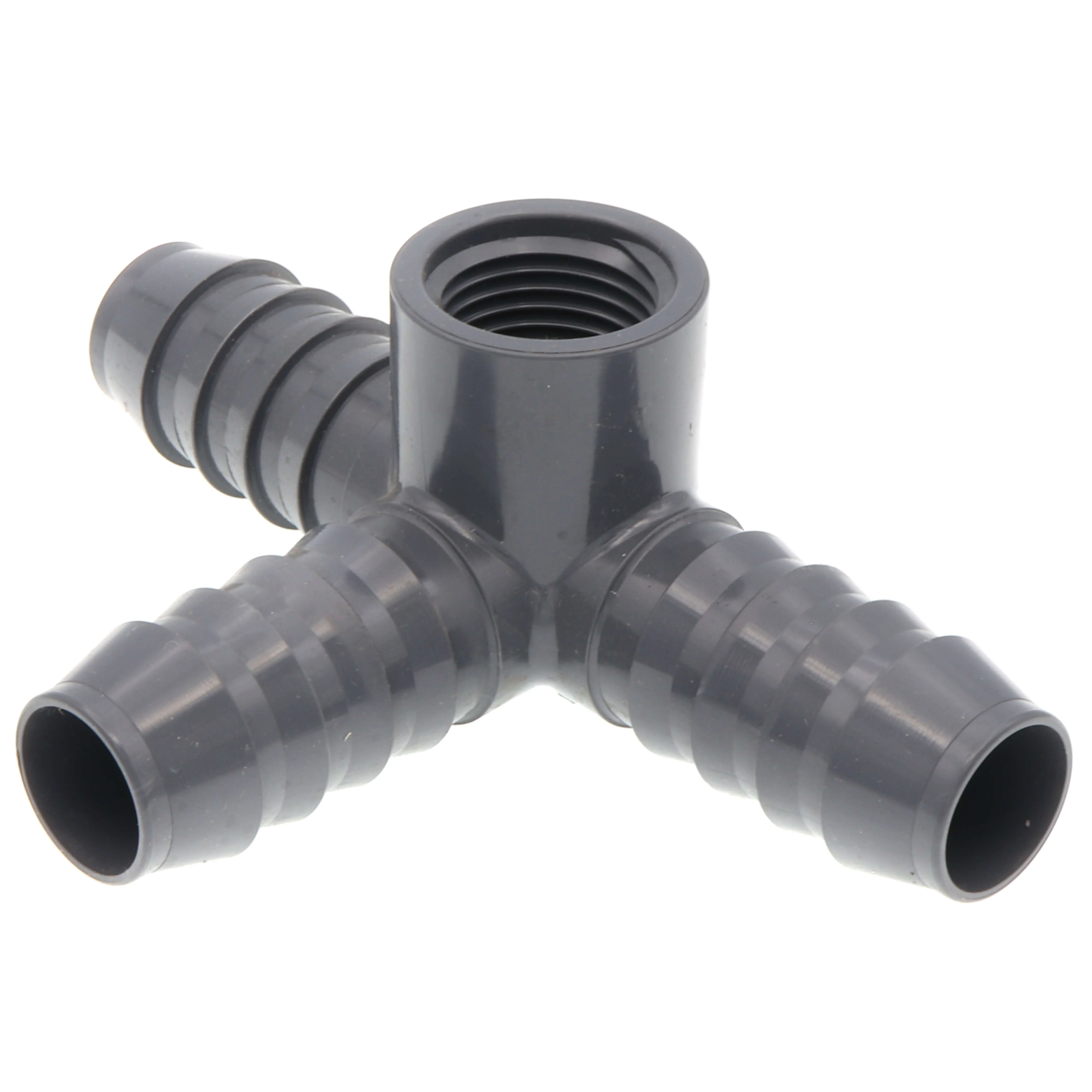 SPEARS VALVES 1416-101 Tee, Side Outlet, Insert x FPT, 3/4 x 1/2 Size, PVC | BU7PQE
